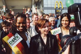 DEVK, Claudia Pechstein, Koeln1